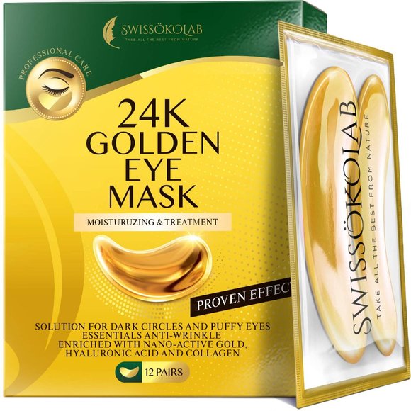 Other - Under Eye Patches For Puffy Eyes 24k Gold Eye Mask